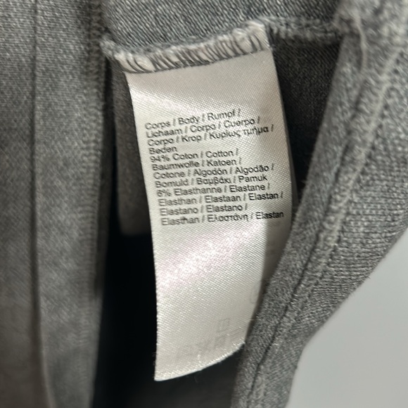 Lacoste Gray Pique Stretch Mini Polo Dress size 32 - Picture 5 of 12